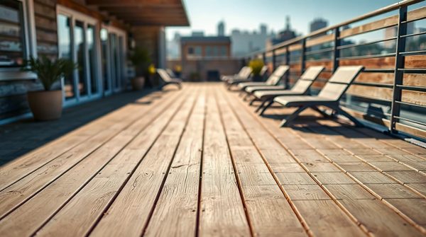 Grisaillement d'une terrasse : redonner vie à son espace extérieur bois