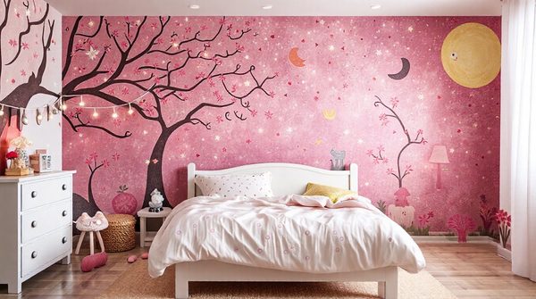 Idées de papier peint pour créer une chambre d'enfant enchantée